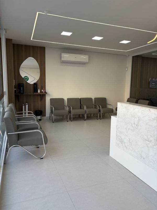 Sala de espera da OdontoCompany Rio Pequeno